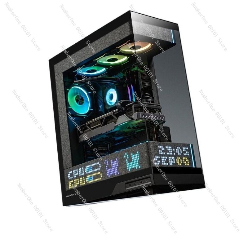 Pc Gaming Aquarium - Panoramic View Pixel Style Desktop Water