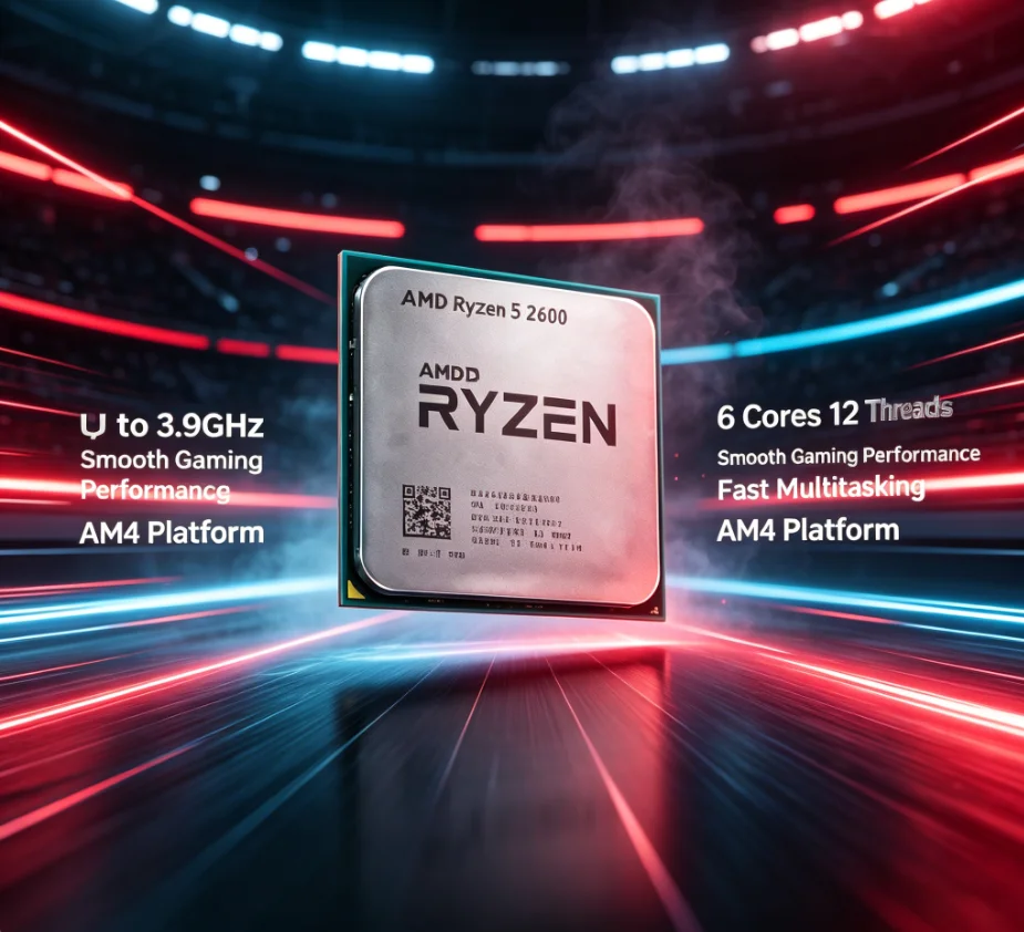 Pc Gaming Entry - Stable Multi-thread AMD R5 2600 Desktop