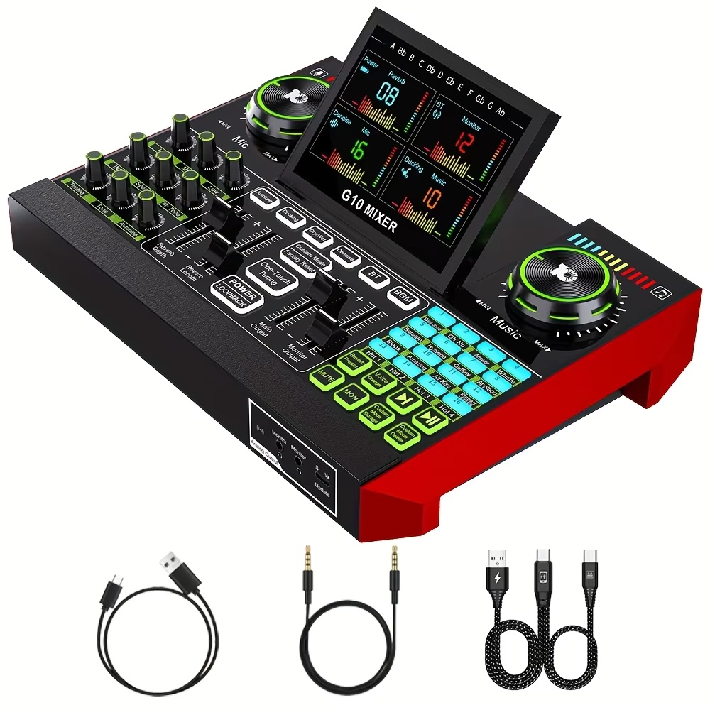 Pc Gaming Youtubers - Tenlamp G10 Podcast Microphone Bundle Live