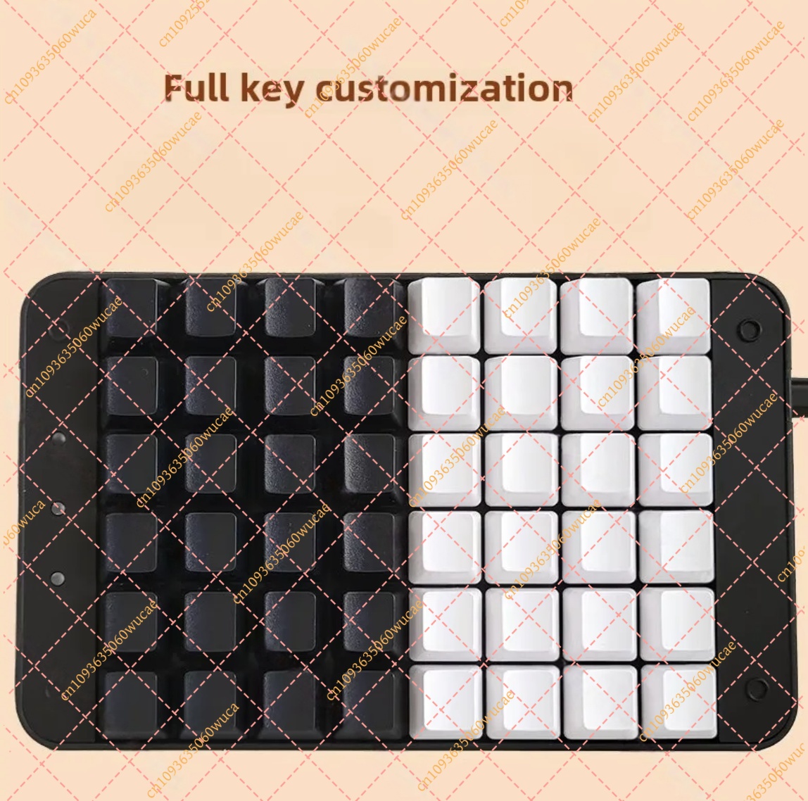 Pc Gaming Entry - Programmable One-Handed Keypad Mechanical Macro Keyboard