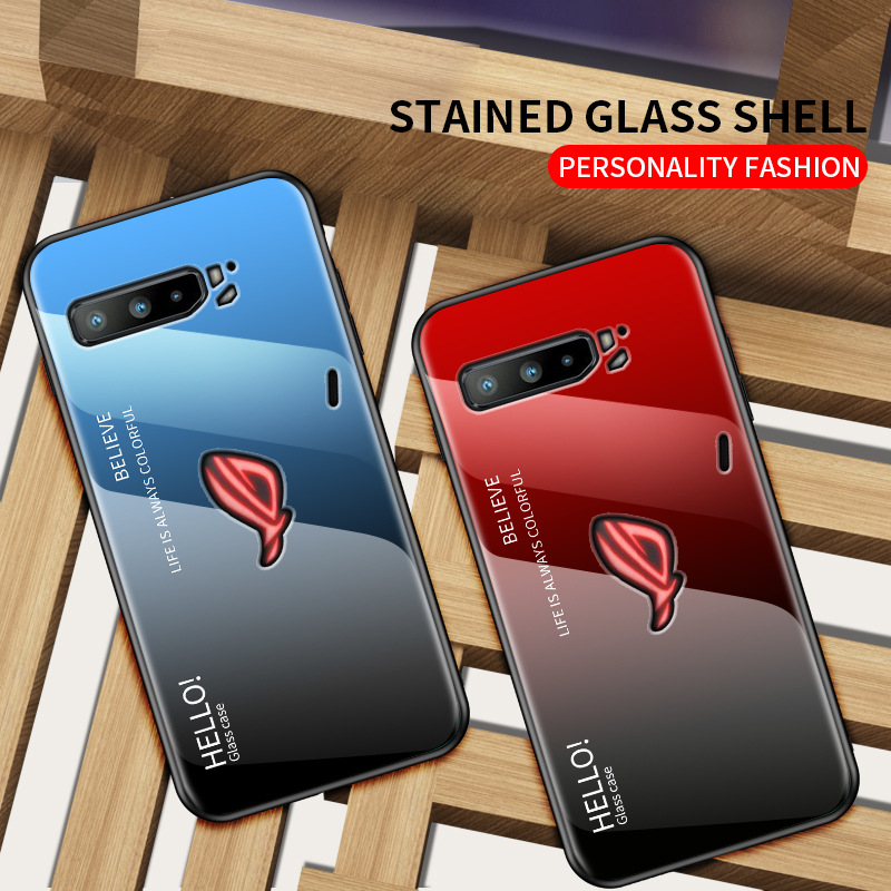 Pc Gaming Asus Rog - Gradient Tempered Glass Case for Asus