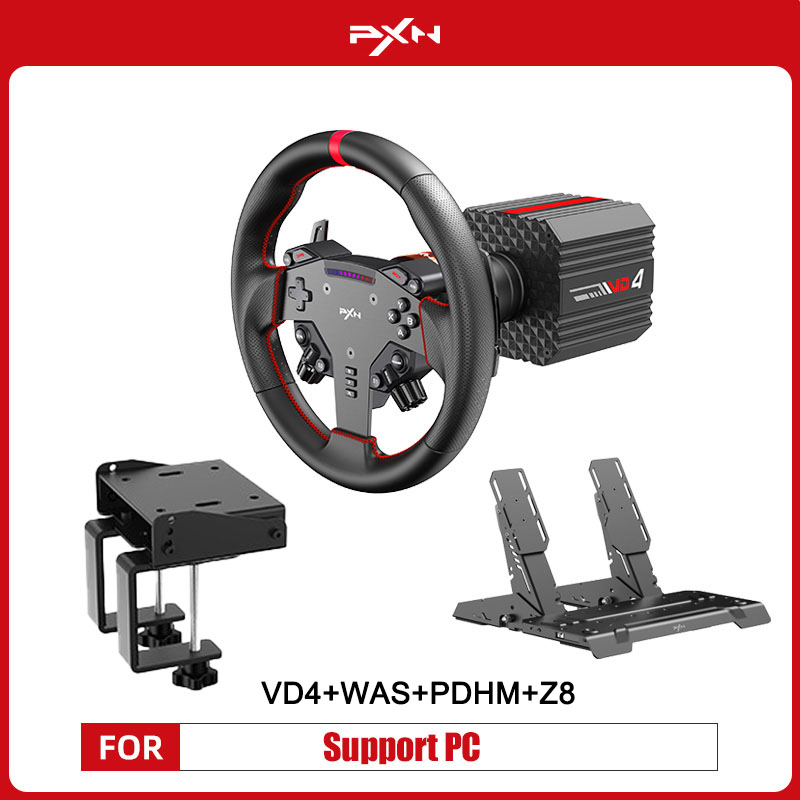 Pc Gaming Entry - PXN V4D Bundle Racing Wheel PXN