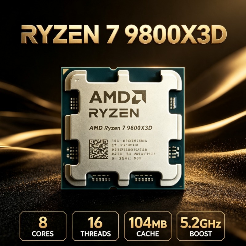 Amd Cpu Ryzen 7 - AM5 Gaming Desktop CPU AMD Ryzen