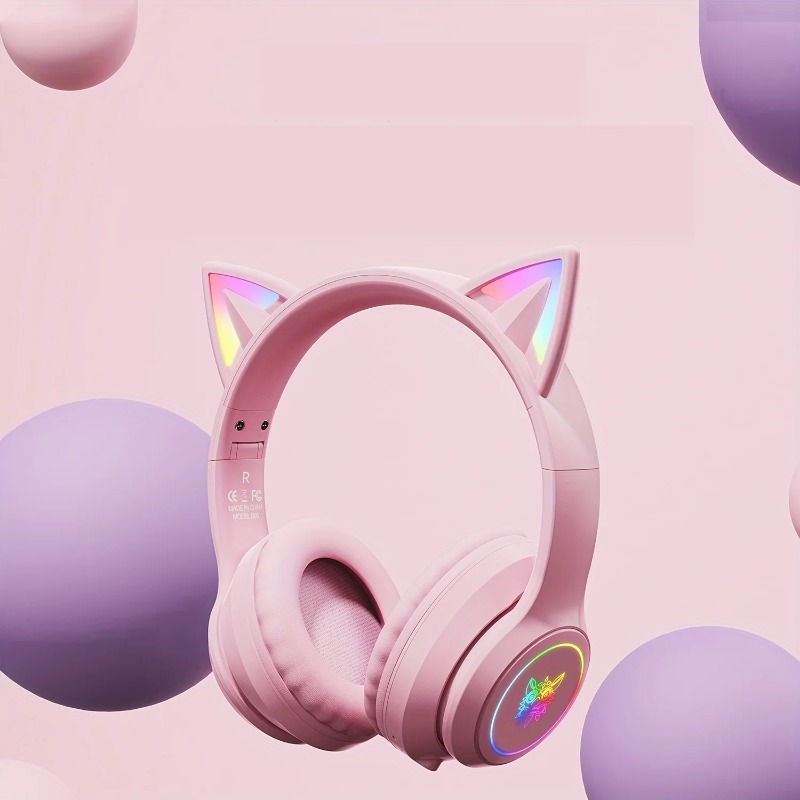 Onikuma B90 Pink Cat Ear Gamin - Pc Gaming Apple ulasan dan harga