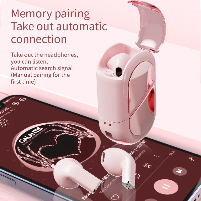 Heart-shaped Rotatable Wireles - Pc Gaming Apple ulasan dan harga
