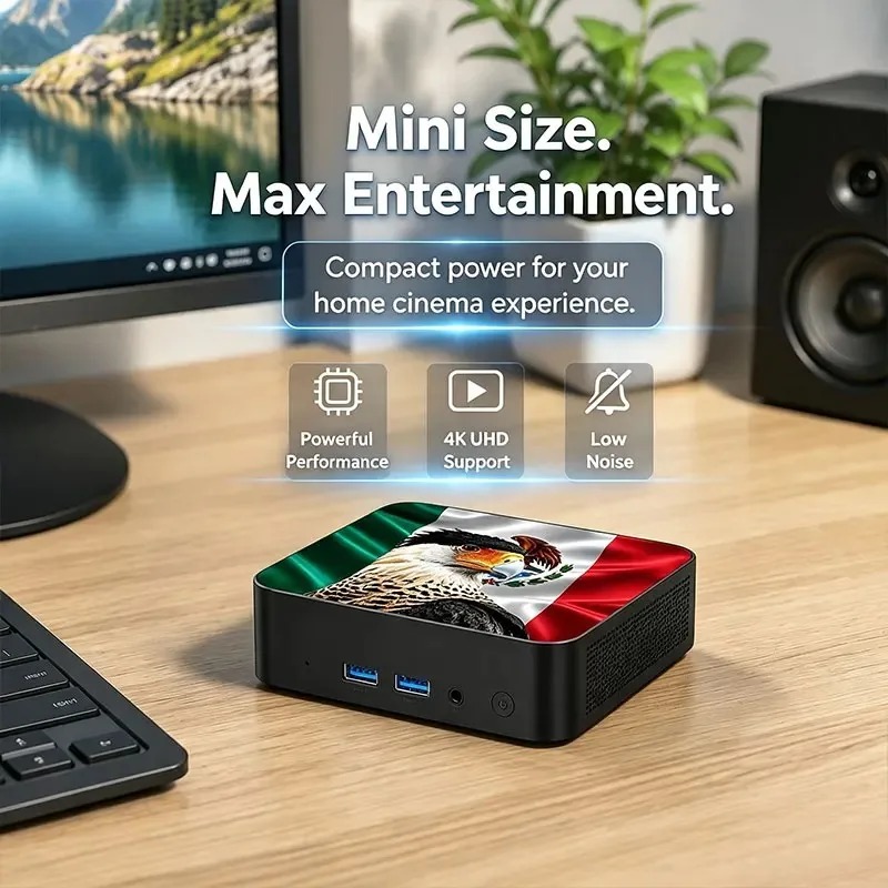 Mexico Brazil Flag Mini PC Int - Pc Gaming Compact ulasan dan harga