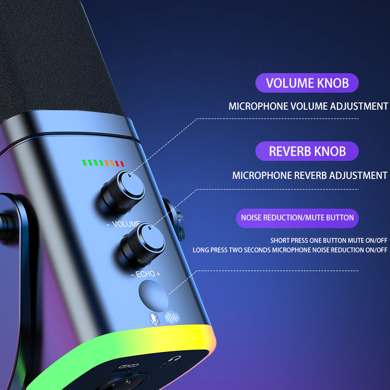 XLR/USB Dynamic Microphone for - Pc Gaming Youtubers ulasan dan harga