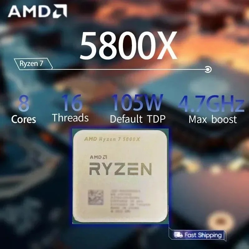AMD Ryzen 7 5800X 7nm Gaming E - Amd Cpu Ryzen 7 ulasan dan harga