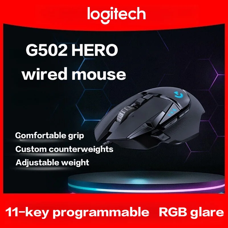 Logitech G502 HERO High Perfor - Pc Gaming Logitech ulasan dan harga