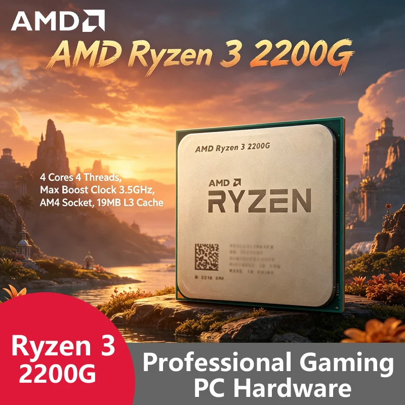 AMD Ryzen 3 2200G AM4 Budget A - Pc Gaming Entry ulasan dan harga