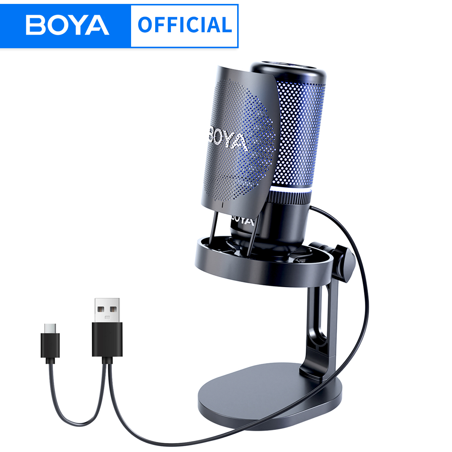 BOYA K3 K9 USB Gaming Micropho - Pc Gaming Youtubers ulasan dan harga