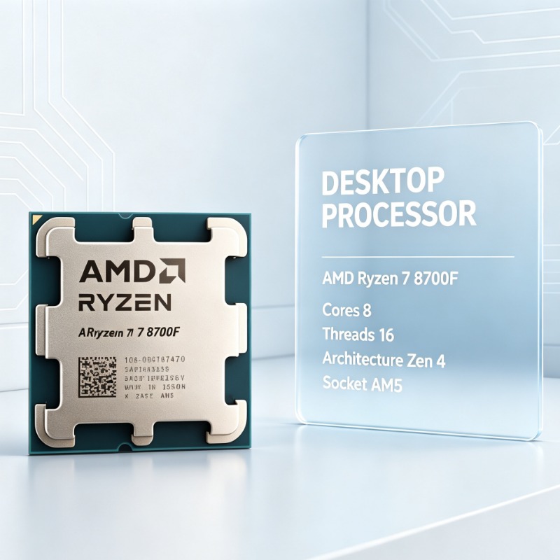 AMD Ryzen 7 8700F Desktop CPU  - Amd Cpu Ryzen 7 ulasan dan harga