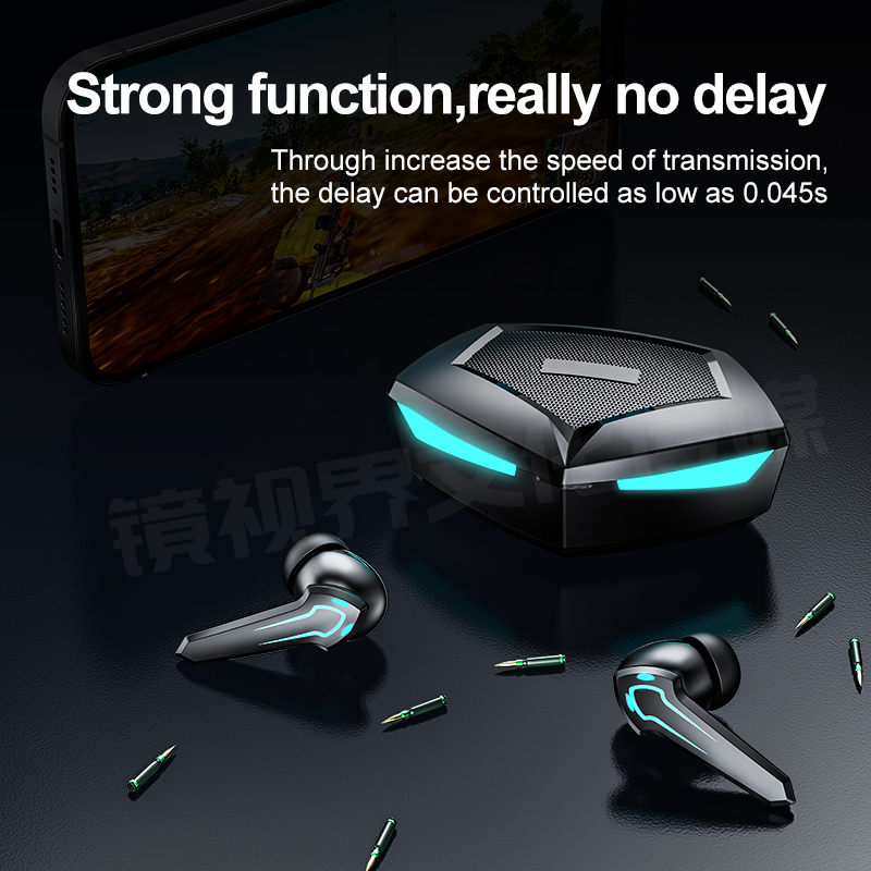 New P30 TWS Gaming Earbuds Wir - Pc Gaming Apple ulasan dan harga