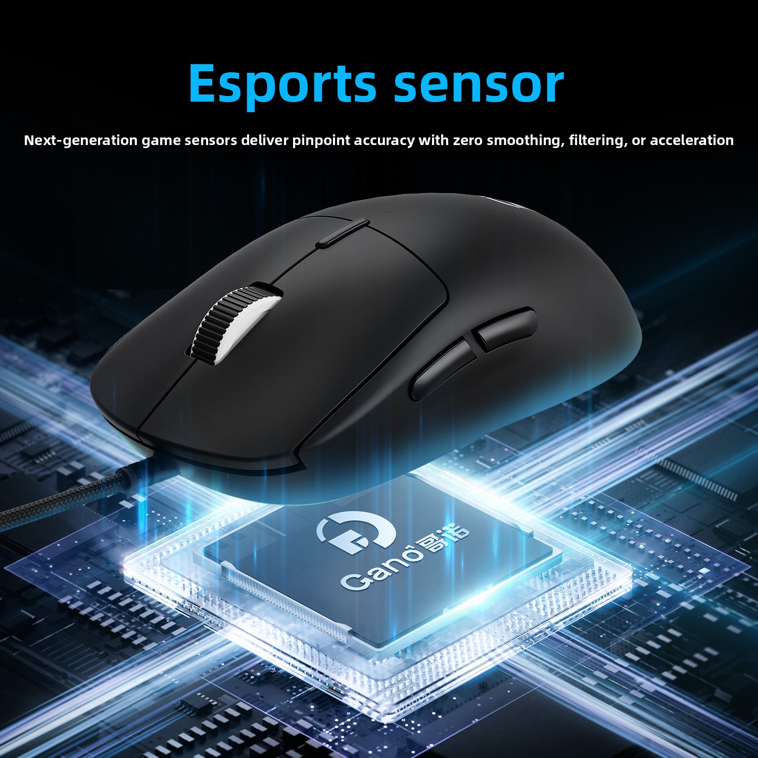 GPW-Y PAW3395 Lightweight Wire - Pc Gaming Y60 ulasan dan harga