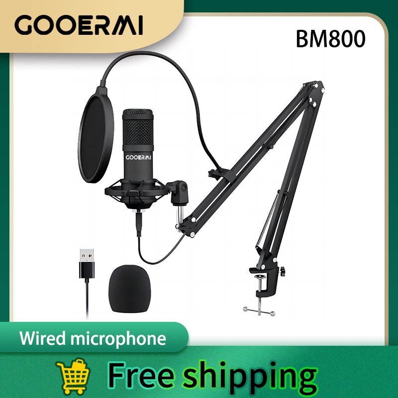 GOOERMI BM800 Professional USB - Pc Gaming Youtubers ulasan dan harga