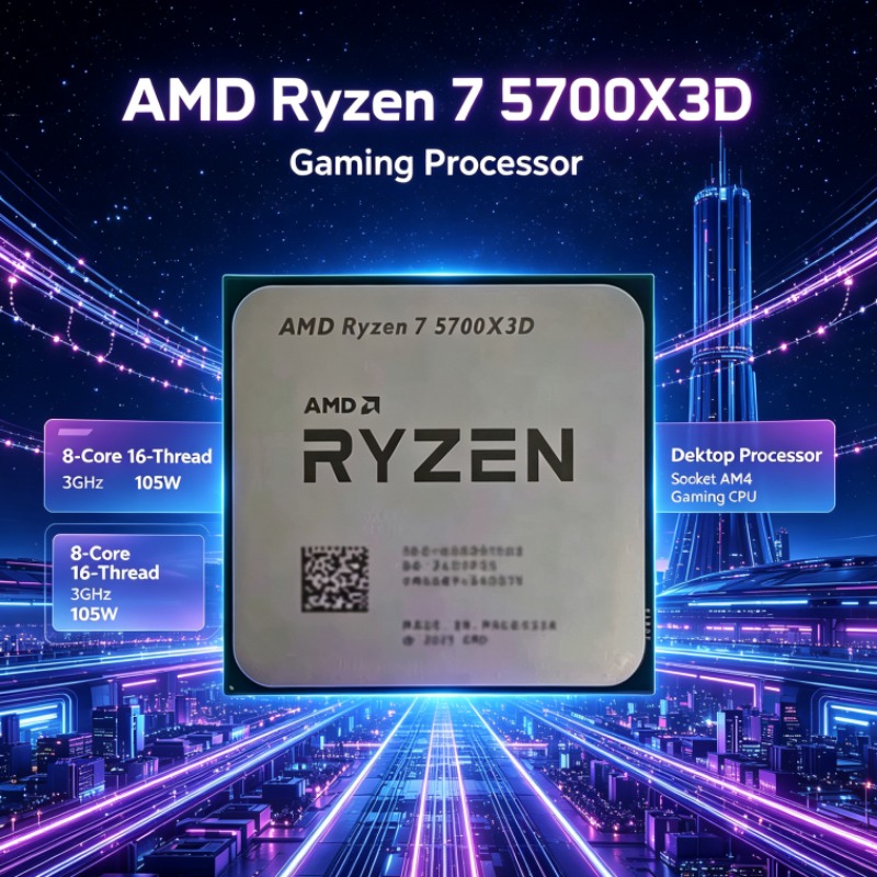 AMD Ryzen 7 5700X3D Desktop CP - Amd Cpu Ryzen 7 ulasan dan harga
