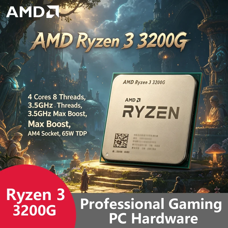 AMD Ryzen 3 3200G AM4 Entry Ga - Pc Gaming Entry ulasan dan harga
