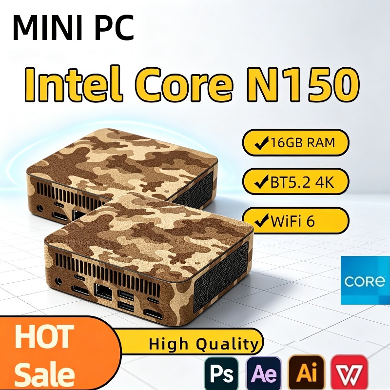Compact Mini Pc Intel N150 Min - Pc Gaming Compact ulasan dan harga