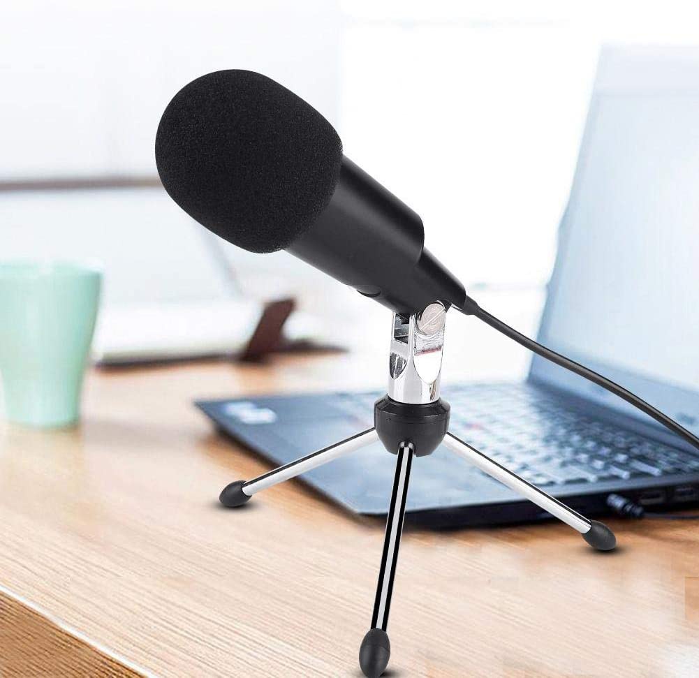 Professional USB Condenser Mic - Pc Gaming Youtubers ulasan dan harga