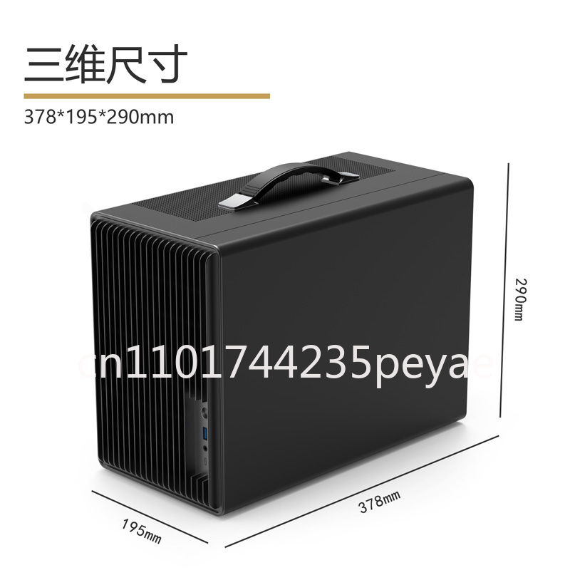 P40 Mesh Portable ITX Mini Gam - Pc Gaming Compact ulasan dan harga