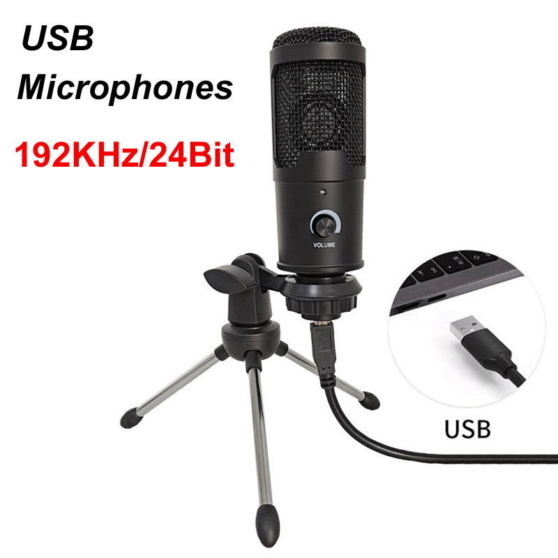 1.5m USB Condenser Microphones - Pc Gaming Youtubers ulasan dan harga