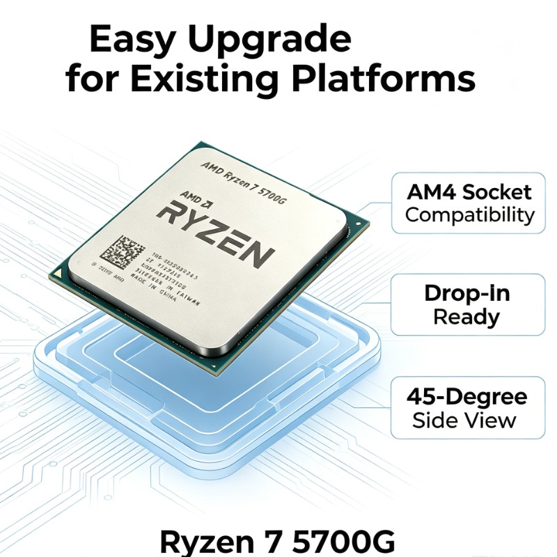 AMD R7 5700G Ryzen 7 5700G Soc - Amd Cpu Ryzen 7 ulasan dan harga
