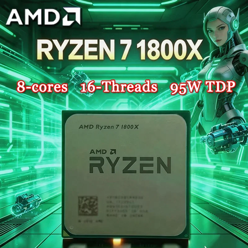 AMD Ryzen 7 1800X CPU R7 1800X - Amd Cpu Ryzen 7 ulasan dan harga