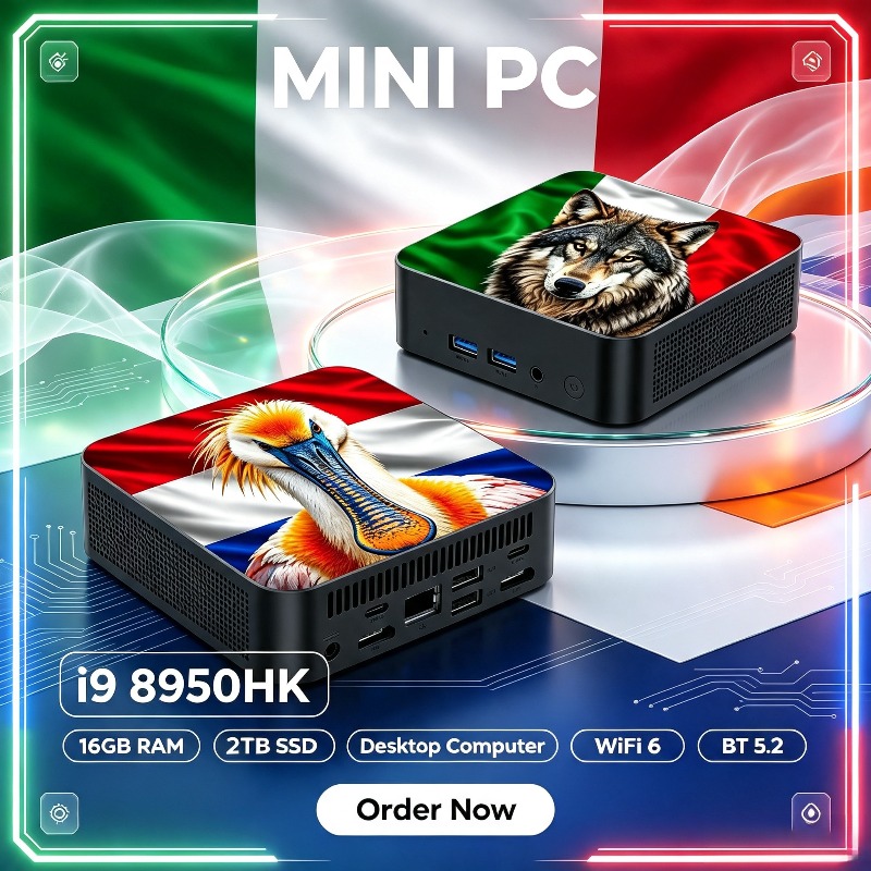 2026 Intel i9 8950HK Mini PC G - Pc Gaming Compact ulasan dan harga