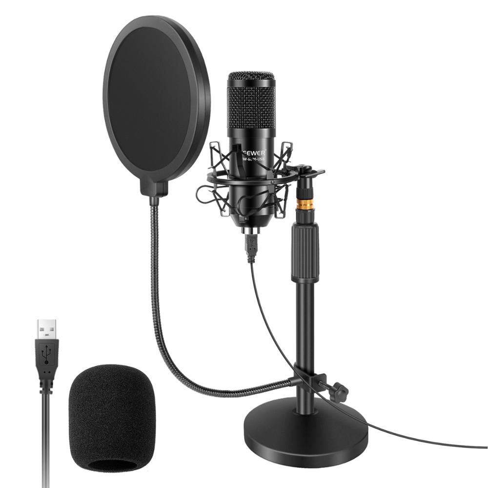 Neewer USB Microphone Kit-Plug - Pc Gaming Youtubers ulasan dan harga
