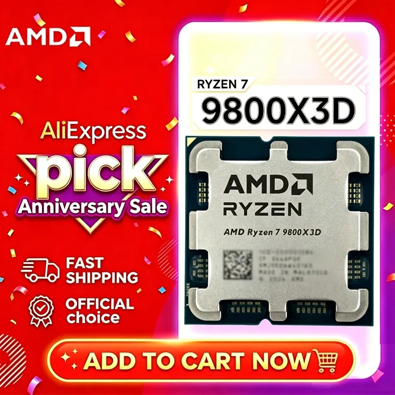 AMD Ryzen 7 9800X3D R7 9800X3D - Amd Cpu Ryzen 7 ulasan dan harga