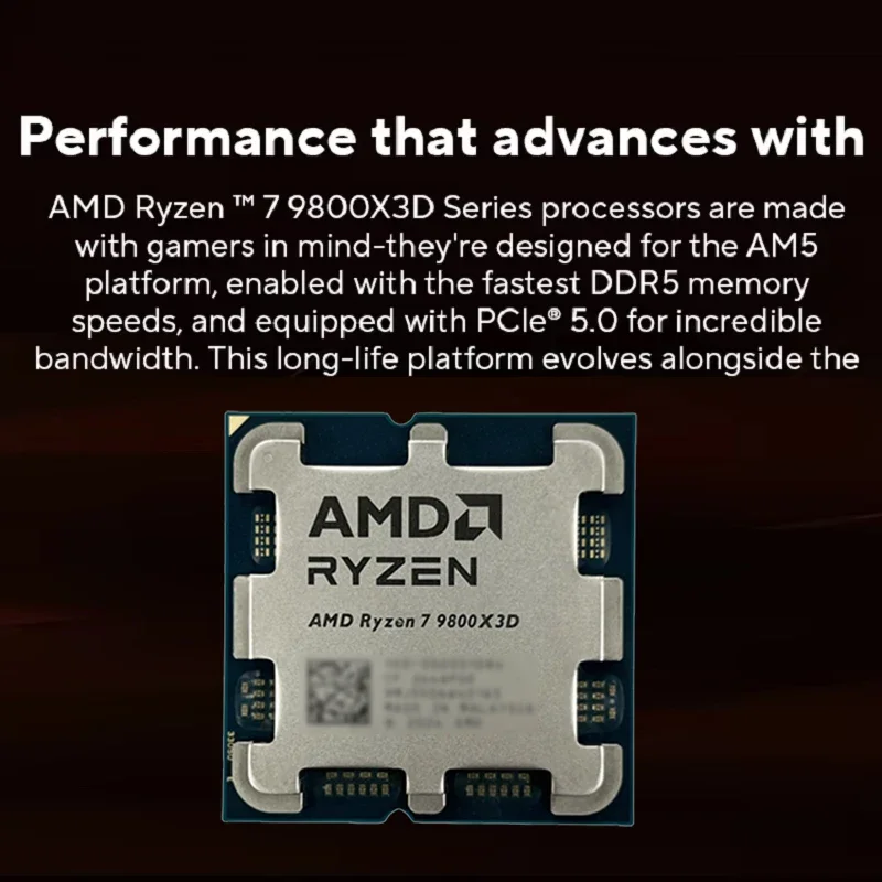 AMD Ryzen 7 9800X3D R7 9800X3D - Amd Cpu Ryzen 7 ulasan dan harga