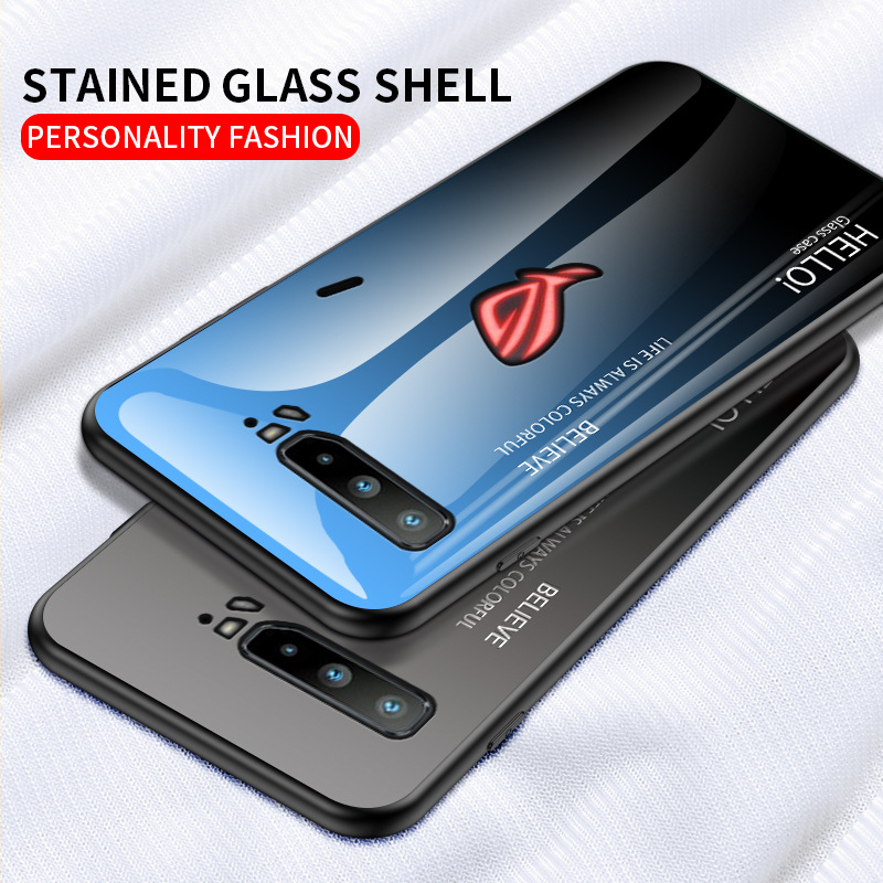 Gradient Tempered Glass Case f - Pc Gaming Asus Rog ulasan dan harga