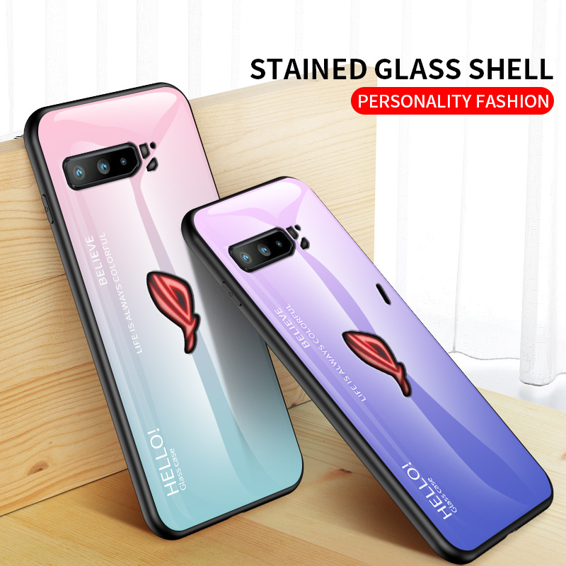 Gradient Tempered Glass Case f - Pc Gaming Asus Rog ulasan dan harga
