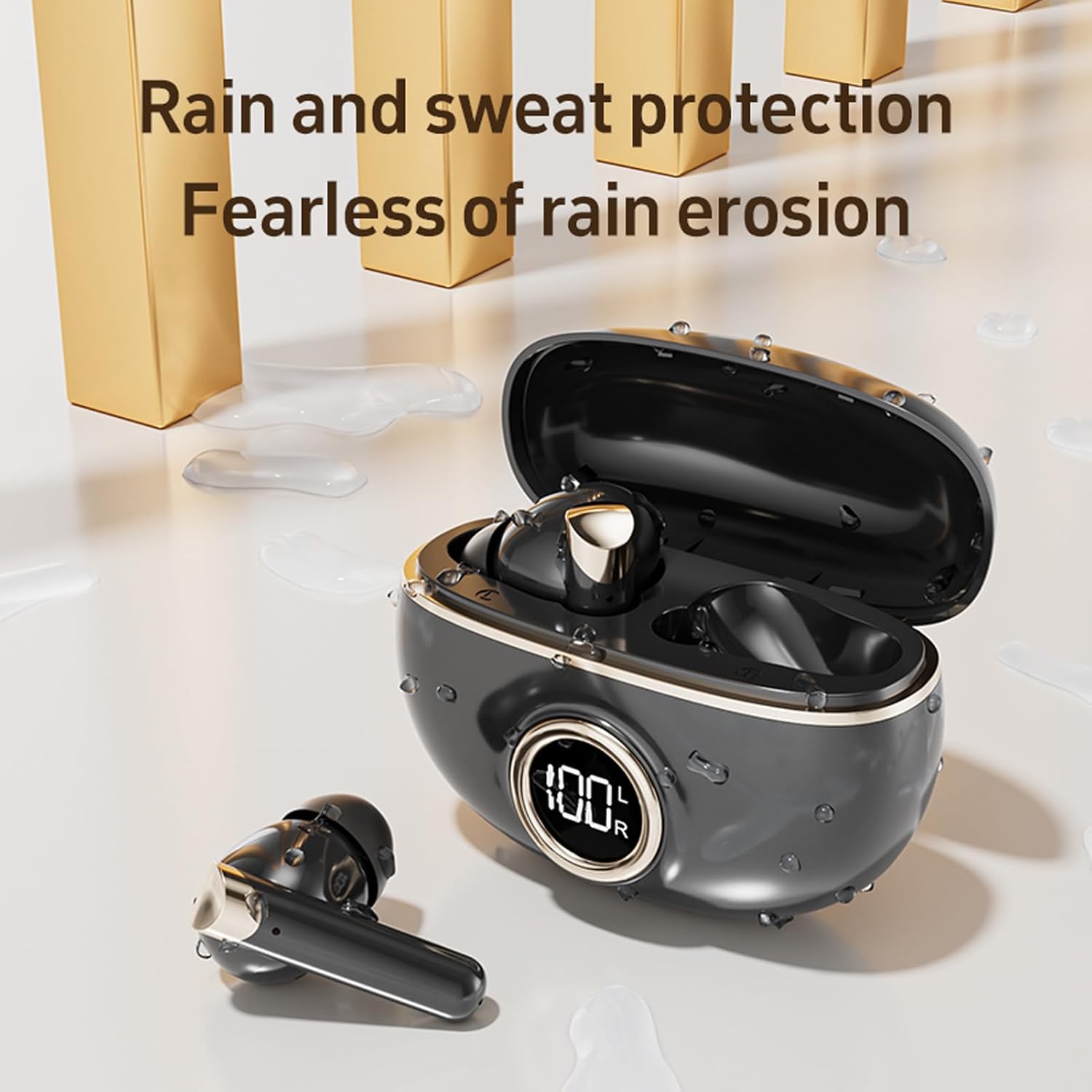 In-ear TWS Bluetooth 5.4 earph - Pc Gaming Apple ulasan dan harga