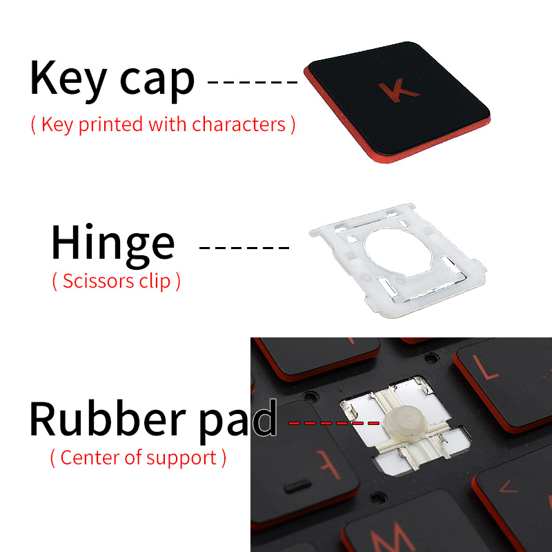 Replacement Key Cap Hinge For  - Pc Gaming Apple ulasan dan harga