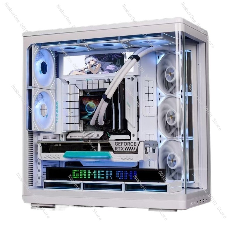 Curved Tempered Glass Aquarium - Pc Gaming Aquarium ulasan dan harga