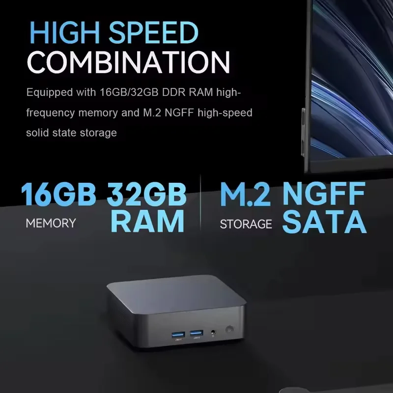 NEW Mini PC Windows 11 Intel N - Pc Gaming Compact ulasan dan harga