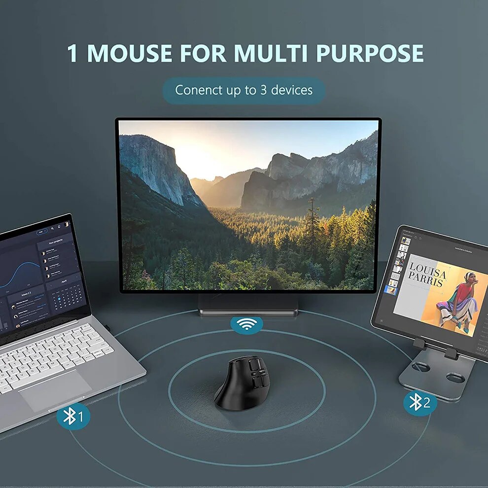 JOMAA 2.4G Wireless Mouse Rech - Pc Gaming Windows 7 ulasan dan harga