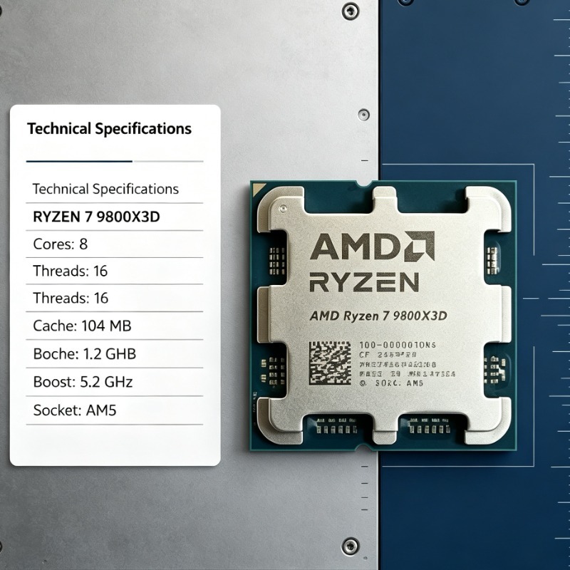AM5 Gaming Desktop CPU AMD Ryz - Amd Cpu Ryzen 7 ulasan dan harga