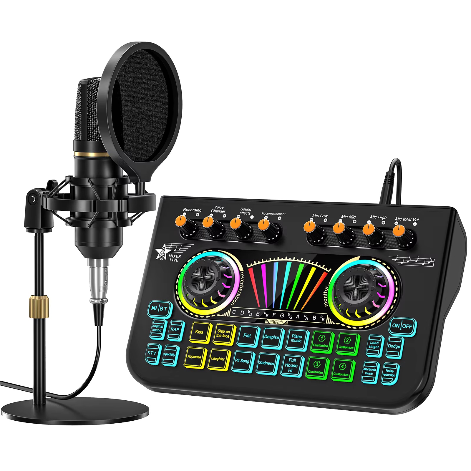 Tenlamp X3 BM800 Podcast Micro - Pc Gaming Youtubers ulasan dan harga