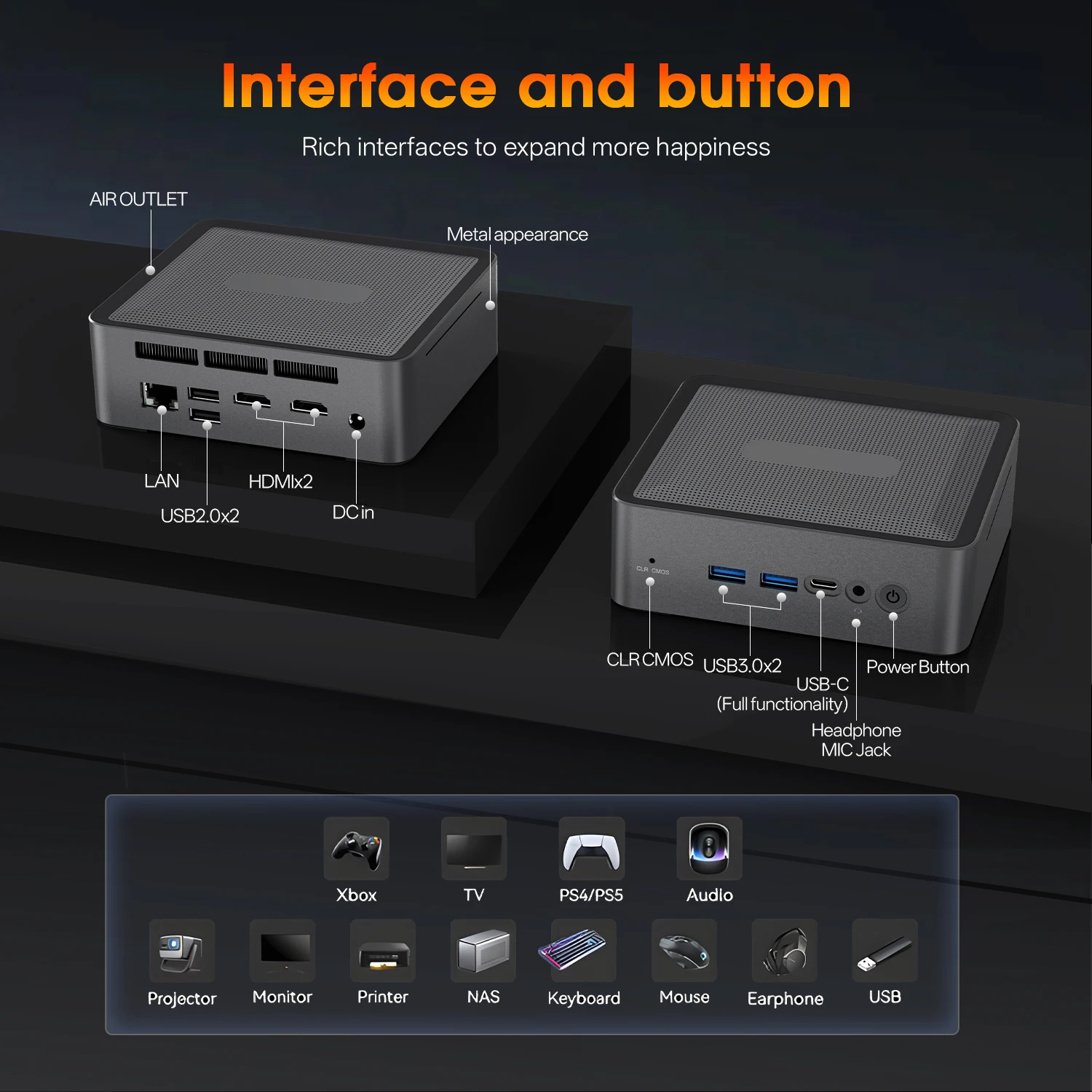 Mini PC U58 Ryzen 7 5825U WIFI - Pc Gaming Windows 7 ulasan dan harga