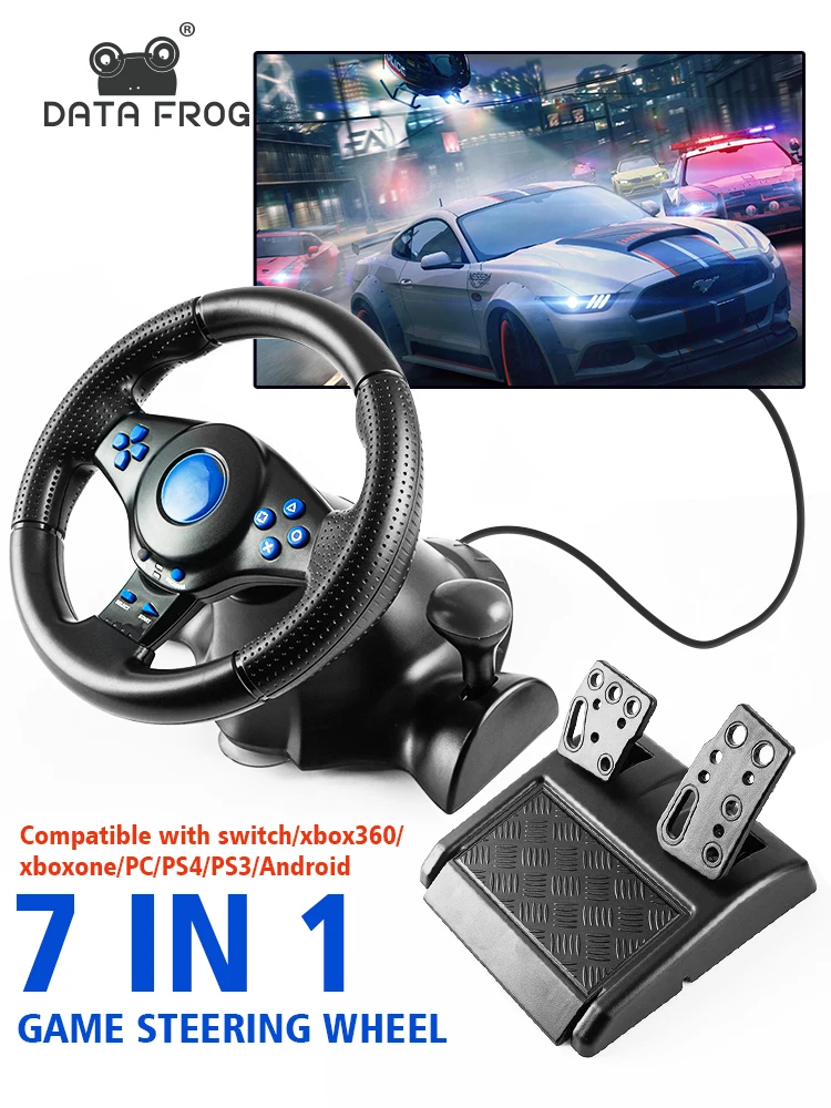 DATA FROG Racing Steering Whee - Pc Gaming Windows 7 ulasan dan harga