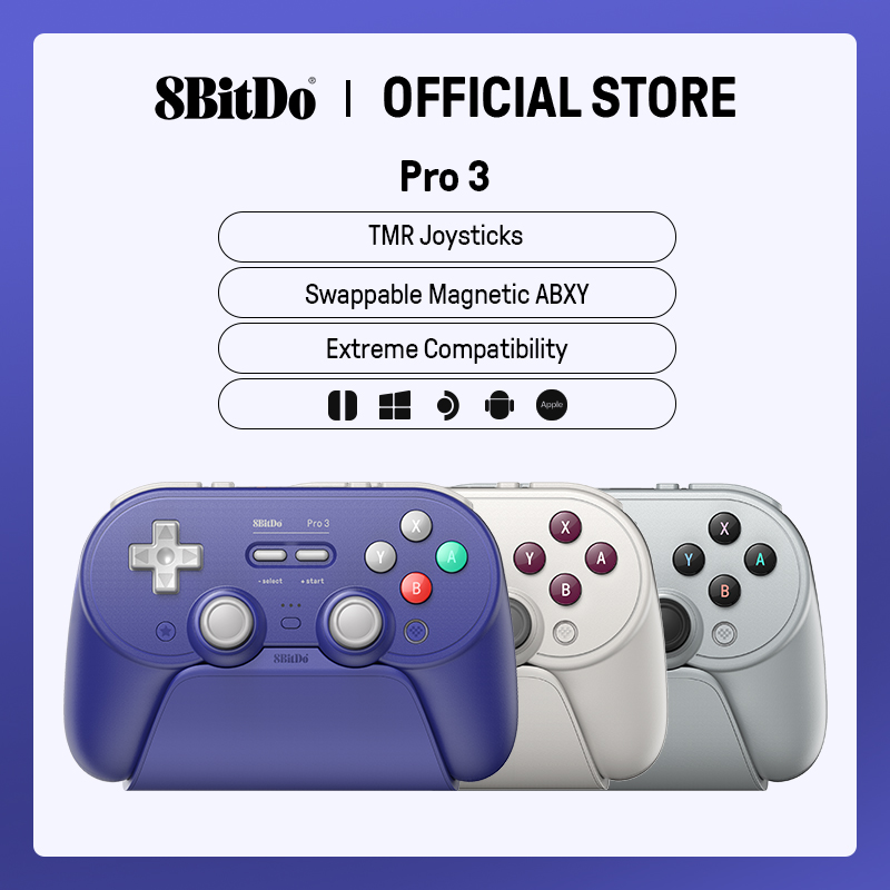 8BitDo Pro 3 Wireless Gaming C - Pc Gaming Apple ulasan dan harga